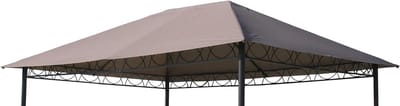 Reserve Dakhoes voor Paviljoen 3x4 Meter - Taupe Vervangend Zeil