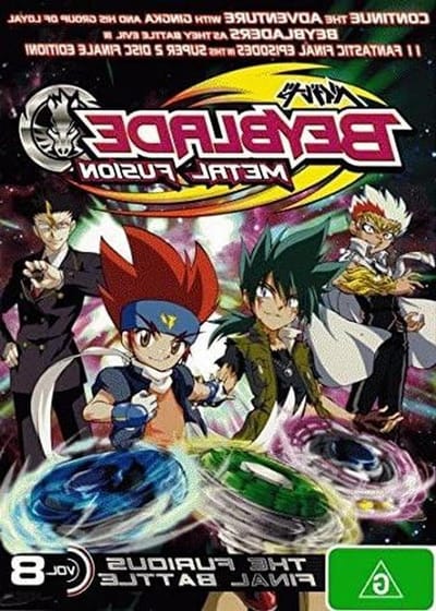Beyblade Metal Fusion DVD - Animeren Serie - Film Kijken - Furious Final Battle - 160 g - Niet gespecificeerd
