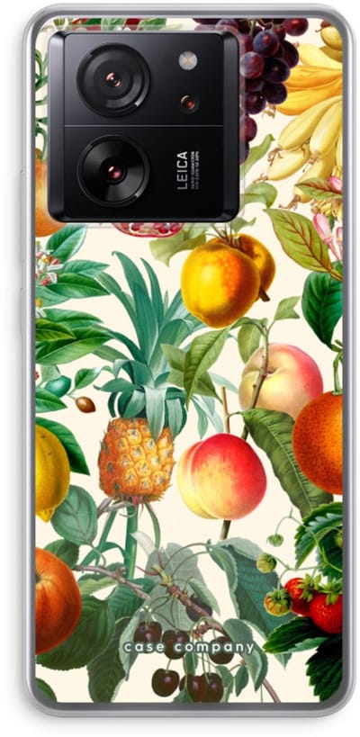 Case Company® - Hoesje geschikt voor Xiaomi 13T Pro hoesje - Classic Flora - Soft Cover Telefoonhoesje - Bescherming aan alle Kanten en Schermrand