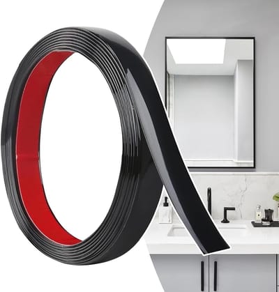 Zelfklevende Decoratieve Lijsten in Mat Goud - 6 Meter Wanddecoratie voor Haard, Spiegel en Meubels, Perfect voor Thuisdecoratie en Interieurstyling