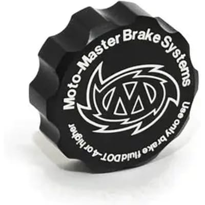 Bouchon de bocal liquide de frein Moto Master noir pour moto 213010 Neuf