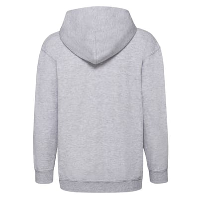 Fruit of the Loom Kinder/Kids Classic Heather Full Zip Hoodie (Heide Grijs)