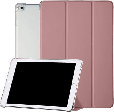 Duurzame Smart Cover voor iPad Pro 10.5 en Air 3 met Hoes & Standaard - Roségoud