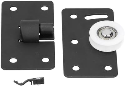 Dailygoods- Schuifdeurroller 85x45mm - Deurwiel - Schuifdeurhardware - Meubelschuifdeurwiel - Pakking - Installatiedikte 10-30mm