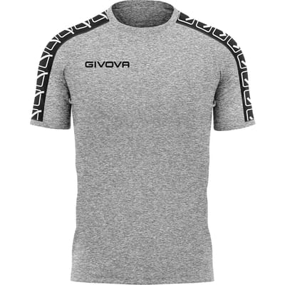Sport-T-shirt Givova Katoenband Lichtgrijs - S