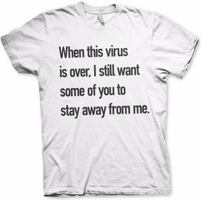 Hybris Stay Away From Me T-shirt White