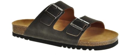 Scholl Slippers Julien Grey Suede maat 39