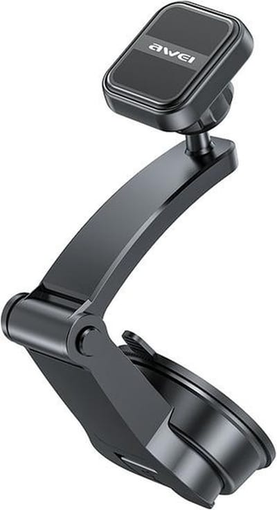 AWEI X54 magnetische autohouder voor voorruit/cockpit zwart/zwart