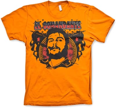 Hybris Che Cigar El Comandante T-shirt oranje