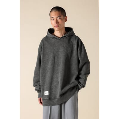 Mizuno Sl Floratech Hoodie Unisex Peatcharcoal Size: XL | Outlet | Unisex | Grijs
