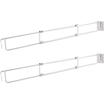 2 stuks RV Douchehoek Opbergrek Kleefbaar 12,5 tot 22,5 inch Verstelbaar Roestvrij Staal RV Koelkast Planken Rek voor
