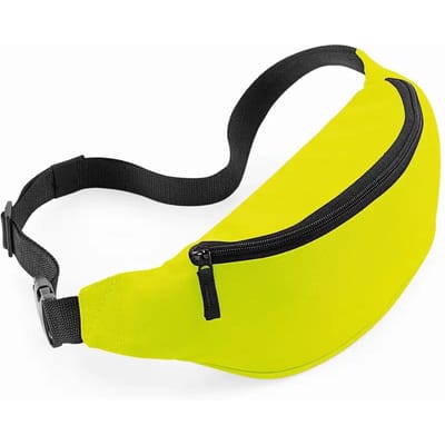 Festival Belt Bag Schoudertas BagBase - 2.5 Liter Fluorescent Yellow