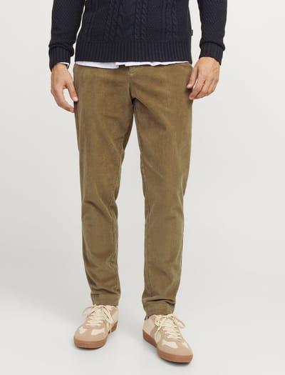 JACK&JONES - JPSTACE CORDUROY CHINO SN - Heren - Broeken