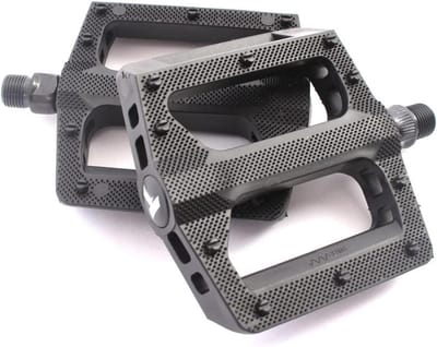 BMX Pedalen - Fiets Pedalen - BMX Fietsen - Lichtgewicht PVC - 9/16 inch 100mm - Zwart