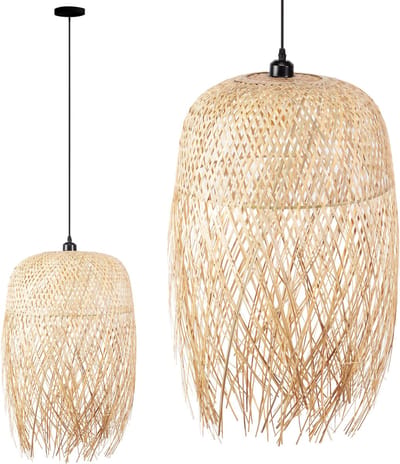 Toolight App1327-1Cp Hanglamp Beige 40X40X60Cm
