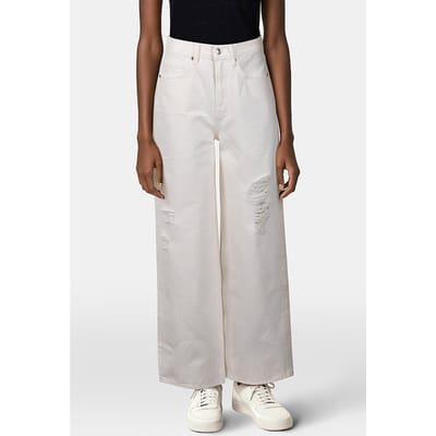 AllSaints Jayce Jean White Maat: W28 | Straight Jeans Outlet | Dames | Bruin