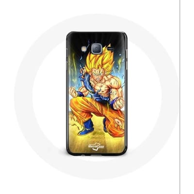Case voor Samsung Galaxy J3 Son Goku Dragon Ball boos lichaam