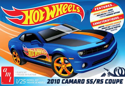 AMT Modelbouwpakket Militaire voertuigen - 1255 Hot Wheels 2010 Camaro SS/RS Coupe Plastic - 1:25 - Modelbouw