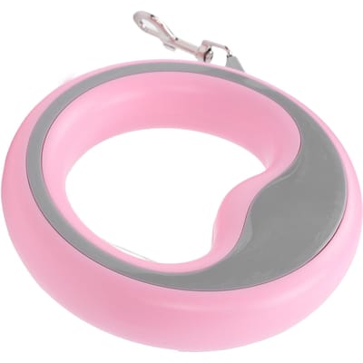 Laisse de chien rétractable Poignée ergonomique Antidérapante Confortable Télescopique Bande pour chien de traction pour la promenade