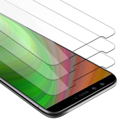 Cadorabo 3x Screenprotector geschikt voor Honor 9 LITE - Beschermende Pantser Film in KRISTALHELDER - Getemperd (Tempered) Display beschermend glas in 9H hardheid met 3D Touch