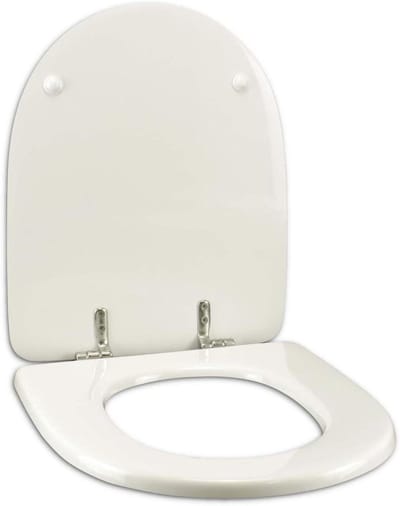 Toiletbril Wit - WC-bril Deksel - Badkamer Vernieuwing - Softclose Mechanisme - Originele Vorm - Wit