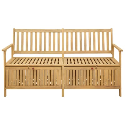 vidaXL - Opslagbank - 2 - -Seater - 170 - x - 63 - x - 84 - cm - Massief - Acaciahout