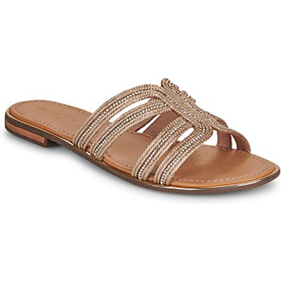 GEOX SOZY PLUS DAMES Sandalen - DONKER GOUD - Maat 37