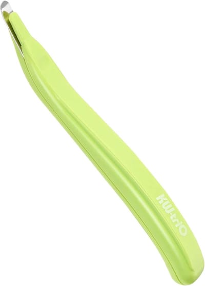 1 Pcs Staple Remover - Magneet Heftang voor Kantoor en Thuisgebruik - Ideaal voor het Verwijderen van Nietjes en Kantooraccessoires (Groen)