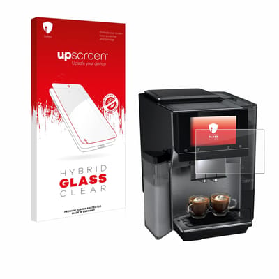 upscreen - Screenprotector voor Siemens EQ700 - Folie Beschermfolie Beschermglas transparant