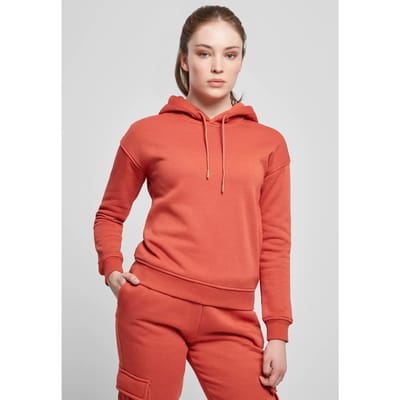 Urban Classics - Basic Hoodie/trui - M - Rood