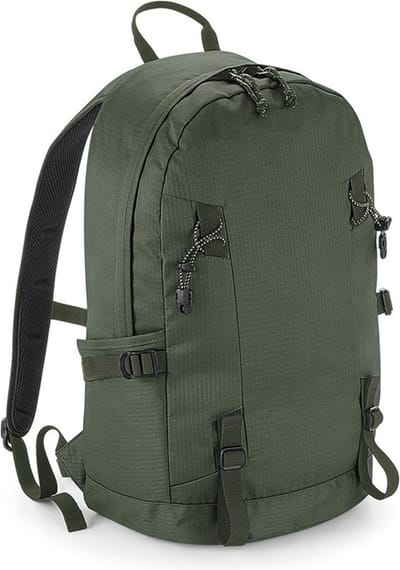 Quadra rugzak/rugtas voor wandelaars/backpackers - groen - 20 liter - Rugtassen voor op reis - Backpacken - Wandelen