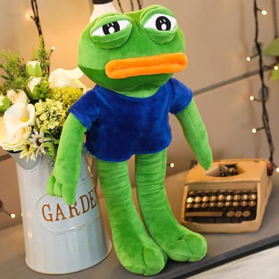 1 Stuk 50-90cm Verkopen Nieuw Schattig Magische Uitdrukking Lange Benen Kikker Verdrietig Kawaii Dier Zacht Pluche Pop Speelgoed Meisjes En Jongens Cadeau about 50cm