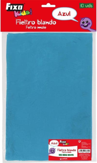 Vilt Platen - Ambachtelijk Materiaal - Creatief Knutselen - 10 Stuks Pakket - 20 x 30 cm - Zwart