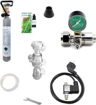 Aqua-noa CO2 SET  200 Basic M - Met Magneetventiel - CO2 Aquarium tot 200 L