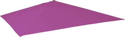 Vervangende hoes voor luxe zweefparasol MCW-A96, parasolhoes, 3x3 m (Ø 4,24 m), polyester ~ paars-violet