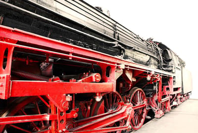 Fotobehang SteamLocomotiv DD109100 A.S. Création AP Digital 4 | 3D Fotobehang