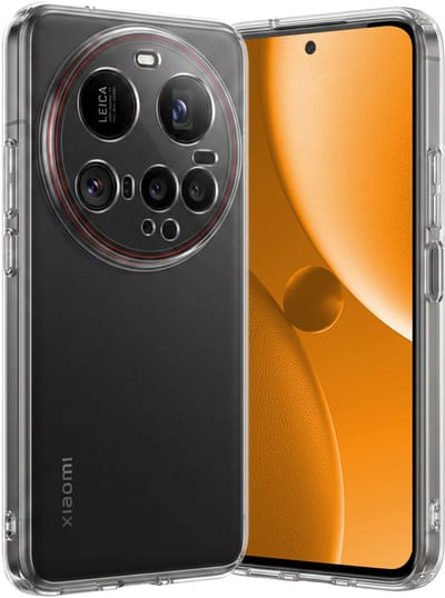 Hoes - Geschikt voor Xiaomi 15 Ultra - Sterk & Shockproof - Hoesje Cover - Siliconen Case - Transparant