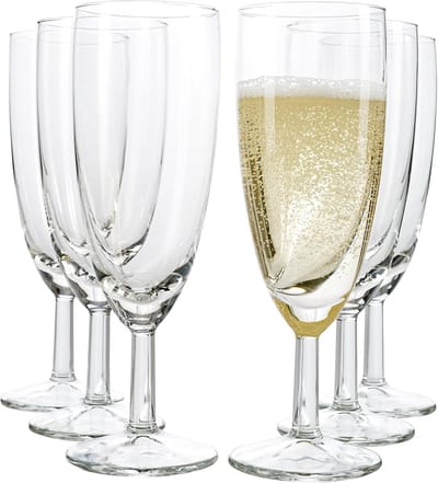 Lexium Cava Glazen - Prosecco Glazen - Cava Glas - Cavaglazen - Champagneglazen - Must Have Voor De Feestdagen
