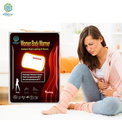 KONGDY 10 Zakken Winter Verwarming Pad Menstruatiekrampen Relief Patch Vrouwen Baarmoederontsteking Verminderen Menstruatie Taille Pijn Lichaam/Voet/Hand warme Patch