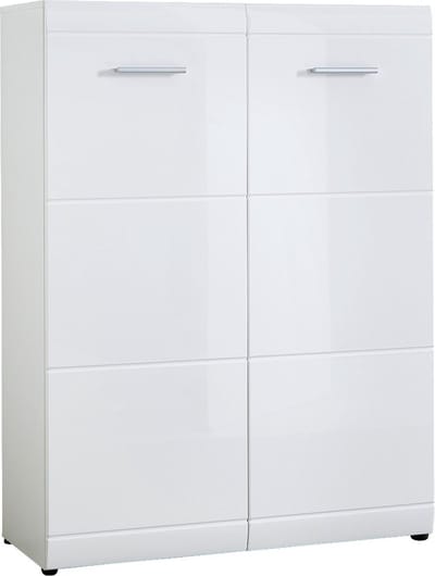 Schoenenkast Adana 120 cm hoog wit