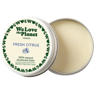We Love The Planet Deodorant Natuurlijke deodorantcrème - Fresh Citrus (veganistisch) Dames 35 g