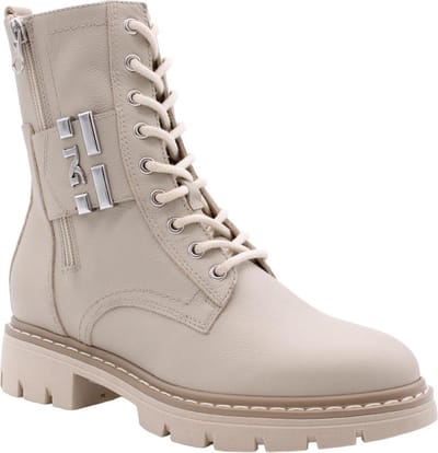 Nero Giardini -Dames - off-white-crÈme-ivoorkleur - enkellaarzen - maat 36