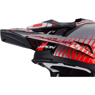 Motorhelm vizier Scorpion VX-15 Evo Air Peak Sin