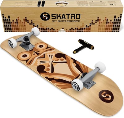 Compleet Skateboard 31 Inch - Trick Skateboard voor Beginners en Gevorderden - Voor Jongens, Meisjes en Volwassenen
