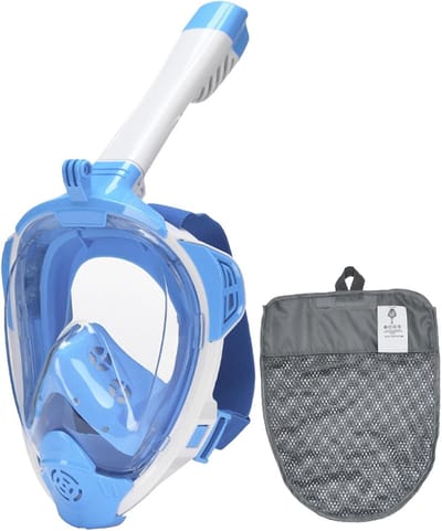 180° Panoramisch Duikbril - Anti-Fog Technologie - Waterdicht - Uniseks - Geschikt Voor Snorkelen En Zwemmen - Blauw