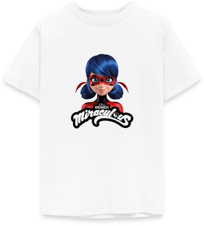 Miraculous Ladybug Met Logo T-Shirt Tiener