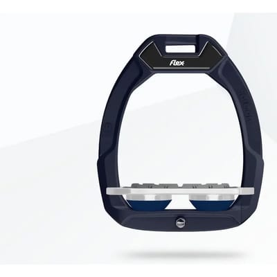 Veiligheidseisen voor paardrijden Plat Grip Bruin/Grijs/Marine Flex-On Safe-On
