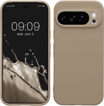 kwmobile telefoonhoesje geschikt voor Google Pixel 10 Pro - Hoesje voor smartphone - Precisie camera uitsnede - In mat crème