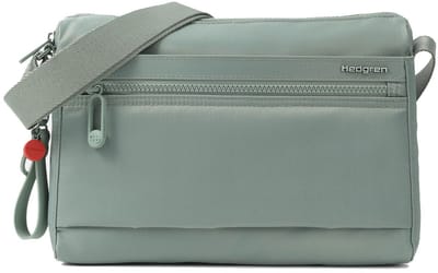 Hedgren schoudertas Inner City Eye Shoulder Bag RFID Green Milieu groengrijs