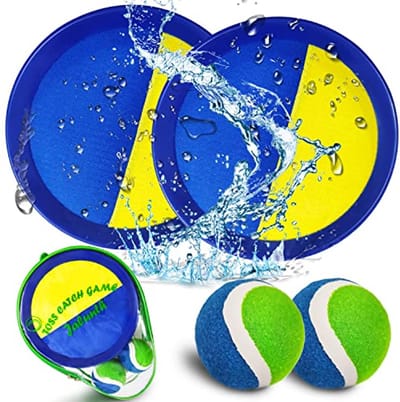 Fangracket Ballen Set voor Kinderen en Volwassenen - Buiten Spelletjes voor Strand en Tuin